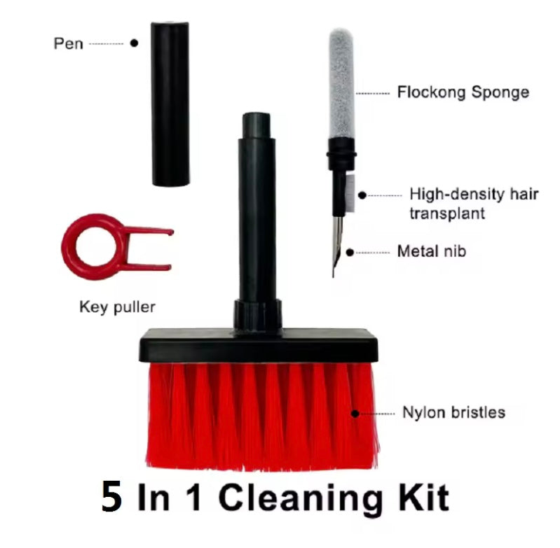 5 in 1 Keyboard Cleaning Brush Kit