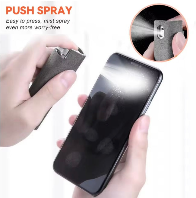 2 in 1 Screen Cleaner Bottle